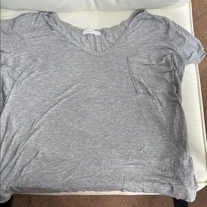 Lush Gray Relaxed Short Sleeve T-Shirt